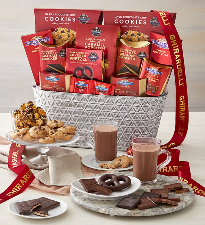 Classic Ghirardelli Gift Basket